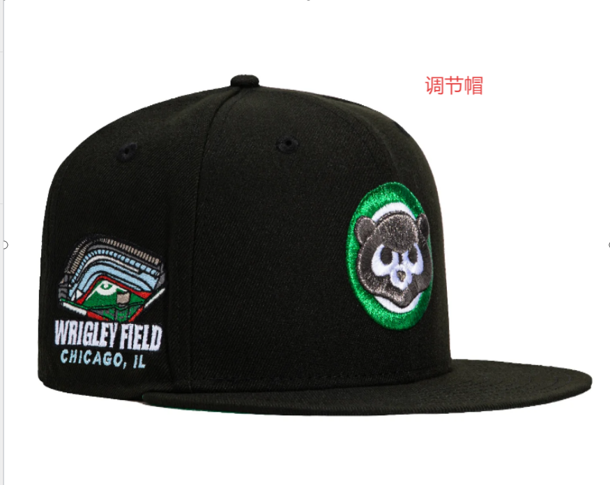 2025 MLB Chicago Cubs black style #63 hat YS->mlb hats->Sports Caps